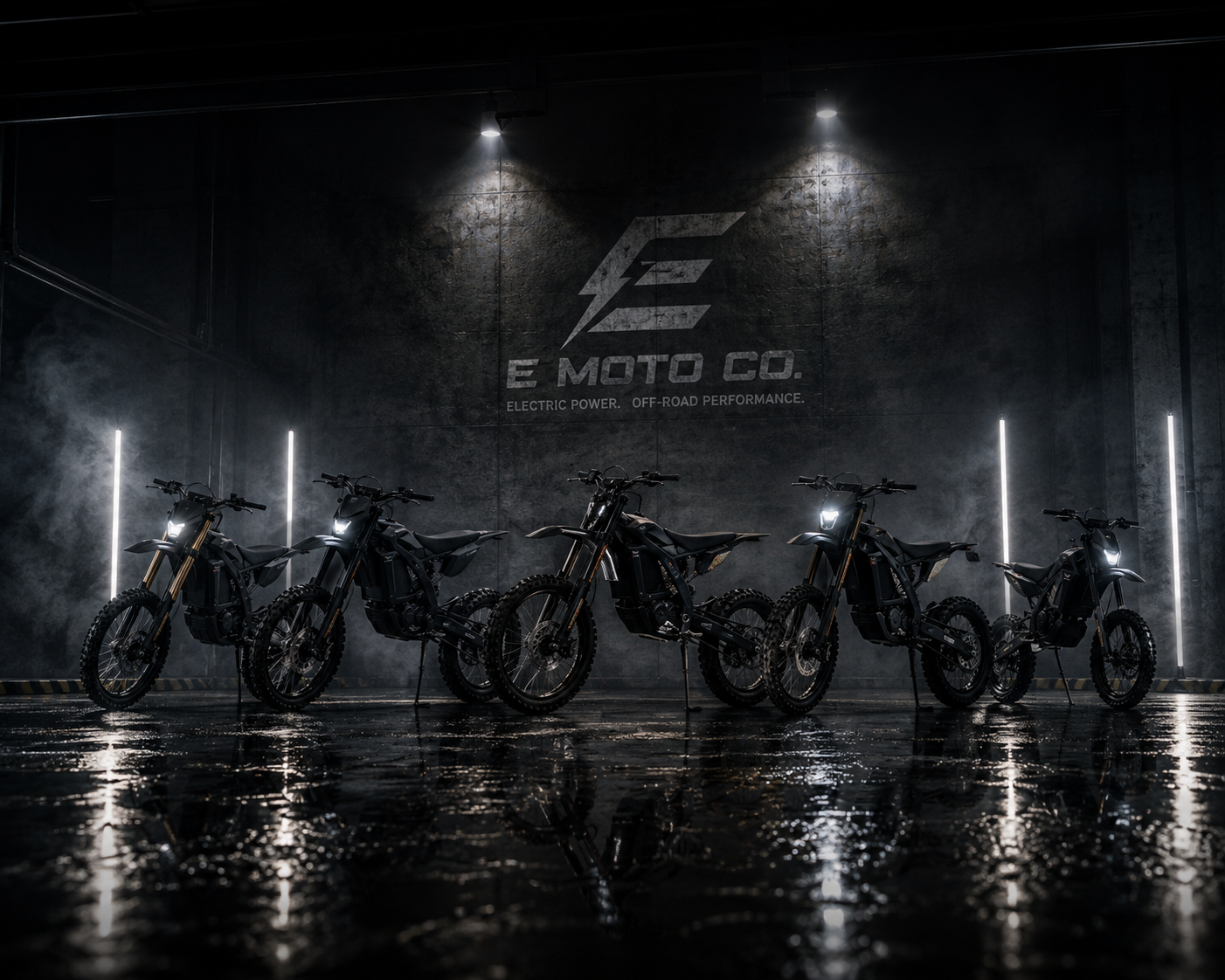 The E Moto Co. lineup